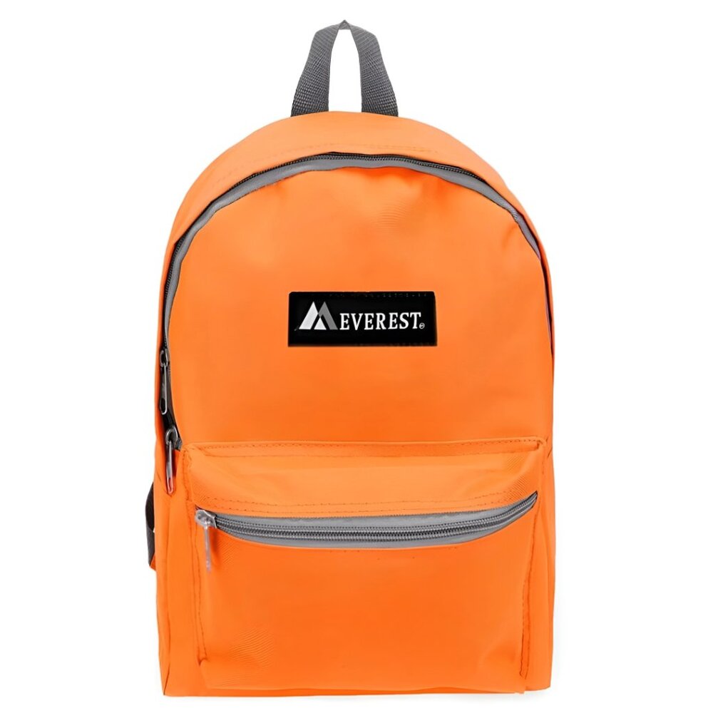 Everest Women's Basic Backpack, ORANGE, Medium NWT - image 1